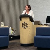 Ingrid Paalman spreekgestoelte