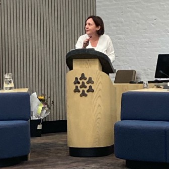 Ingrid Paalman spreekgestoelte