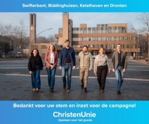 Dank voor uw stem